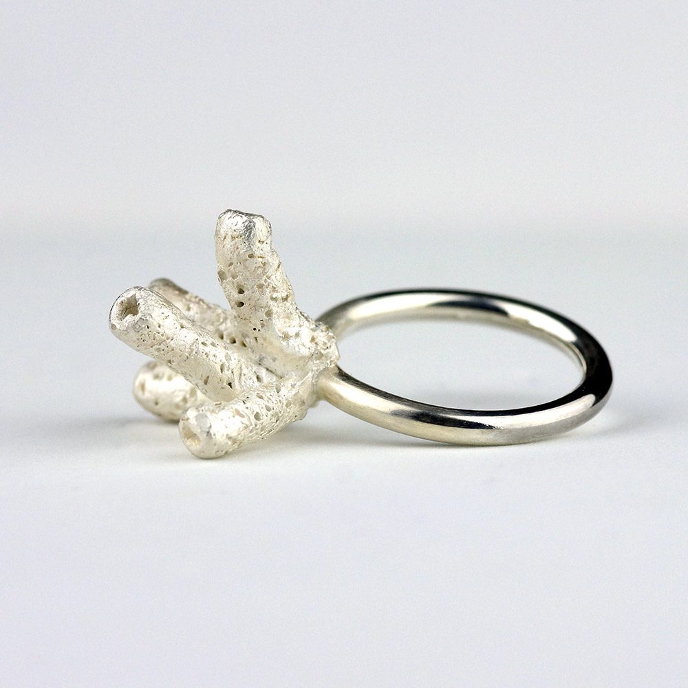 Tube Coral Ring