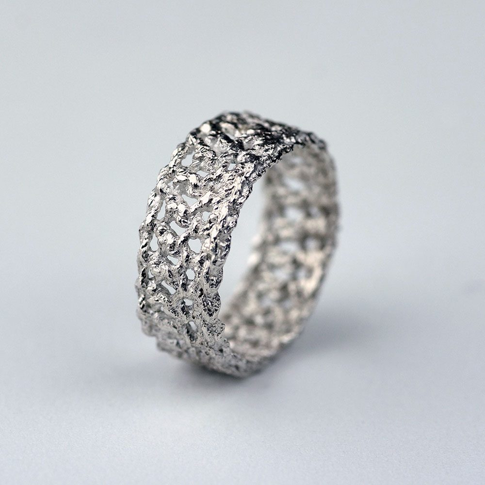 Entwined Silver Ring Pure