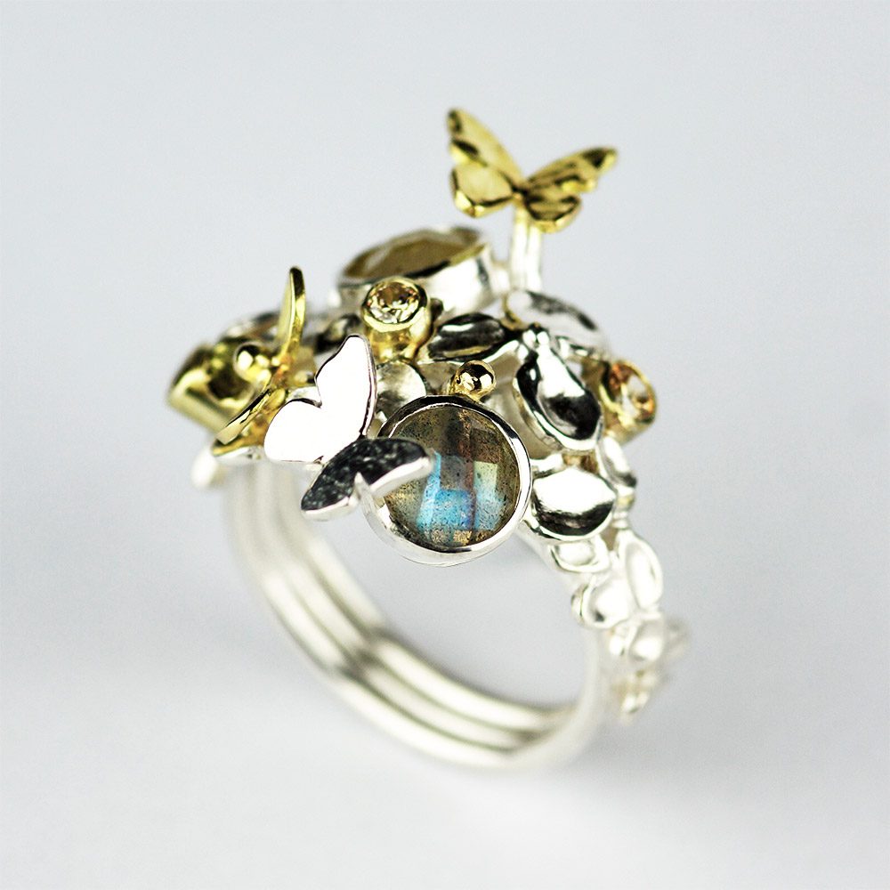 Fairytale Ring with Labradorite